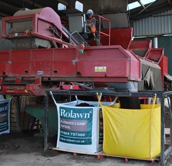 Rolawn Bulk Bag filling station