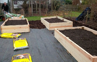 Blog - building raised beds