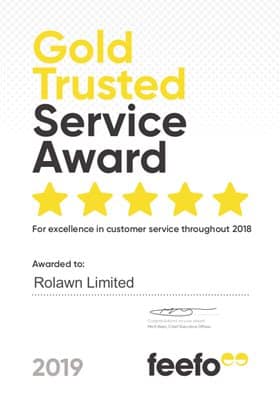 News - Rolawn hit Gold on customer service and product quality