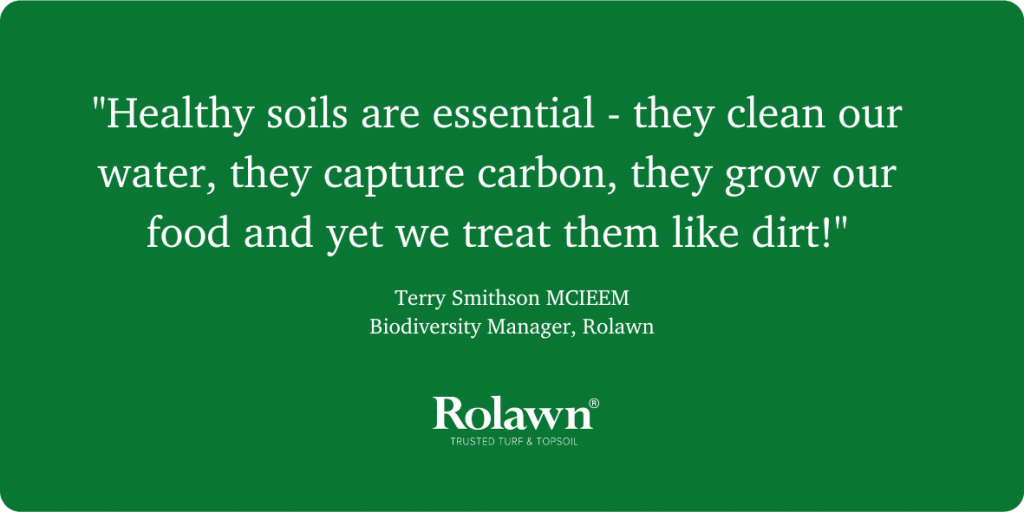Terry Smithson quote from Pro Landscaper topsoils opinion piece