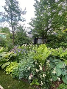 Photo of Chris Beardshaw's Gold-medal winning show garden at RHS Chelsea 2023.