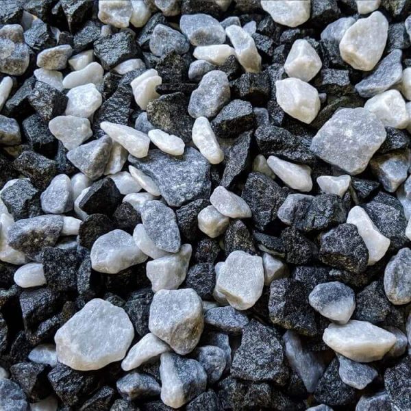 Black Ice Chippings close up of product
