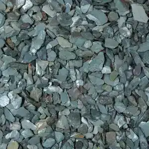 Green Slate 20mm wet close up with various natural shades of green, grey and blue-green